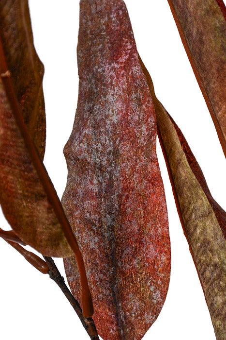 47" Eucalyptus Spray Burgundy