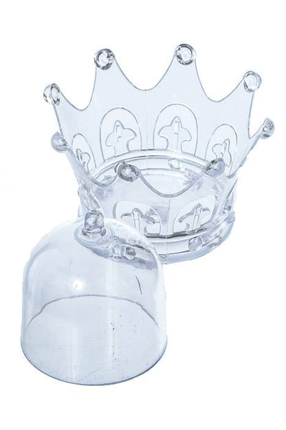3.25" X 2.5" Crown Box Clear Pkg/12