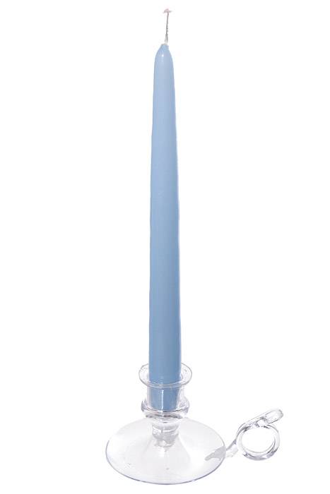10" Patrician Taper Light Blue Box/12