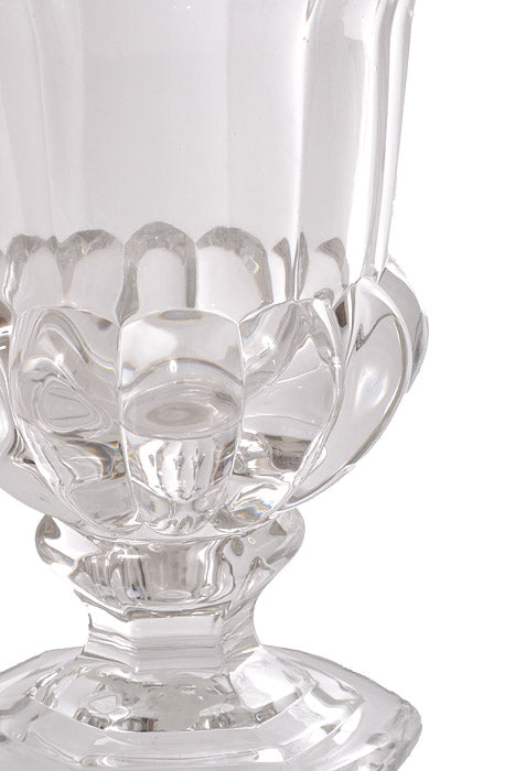 7&quot; X 9&quot; Hurricane Glass Vase Clear