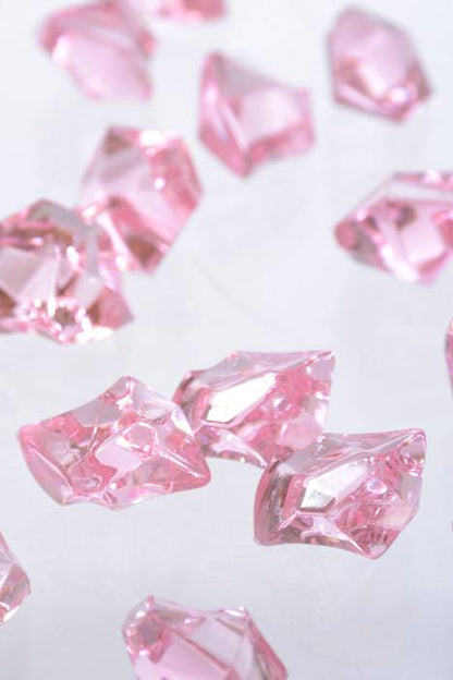 Large Acrylic Cube Light Pink Pkg/1lb