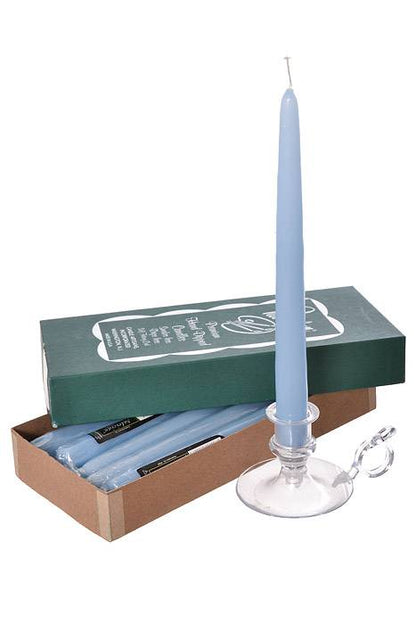 10" Patrician Taper Light Blue Box/12