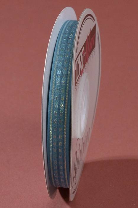 3/8" X 25yds Promenade Ribbon Caribbean Blue