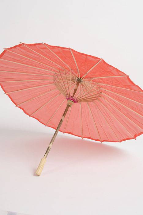 21" Decorative Umbrella Red