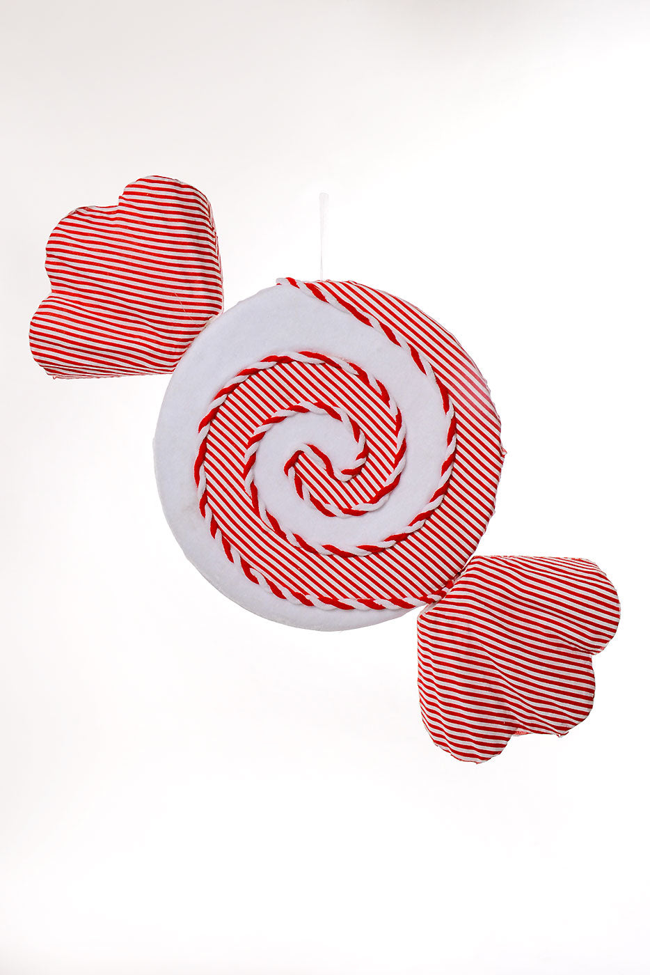 25.5" Foam Candy Red/White