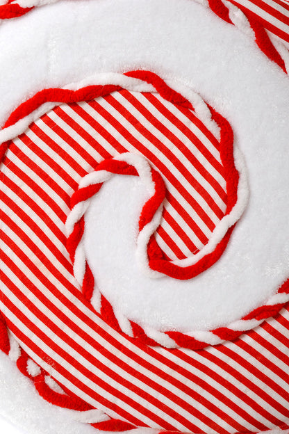 28" Foam Lollipop Candy White/Red