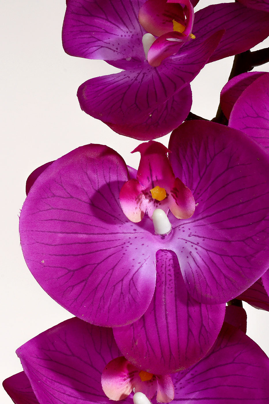 39.5" Real Touch Phalaenopsis Spray Eggplant