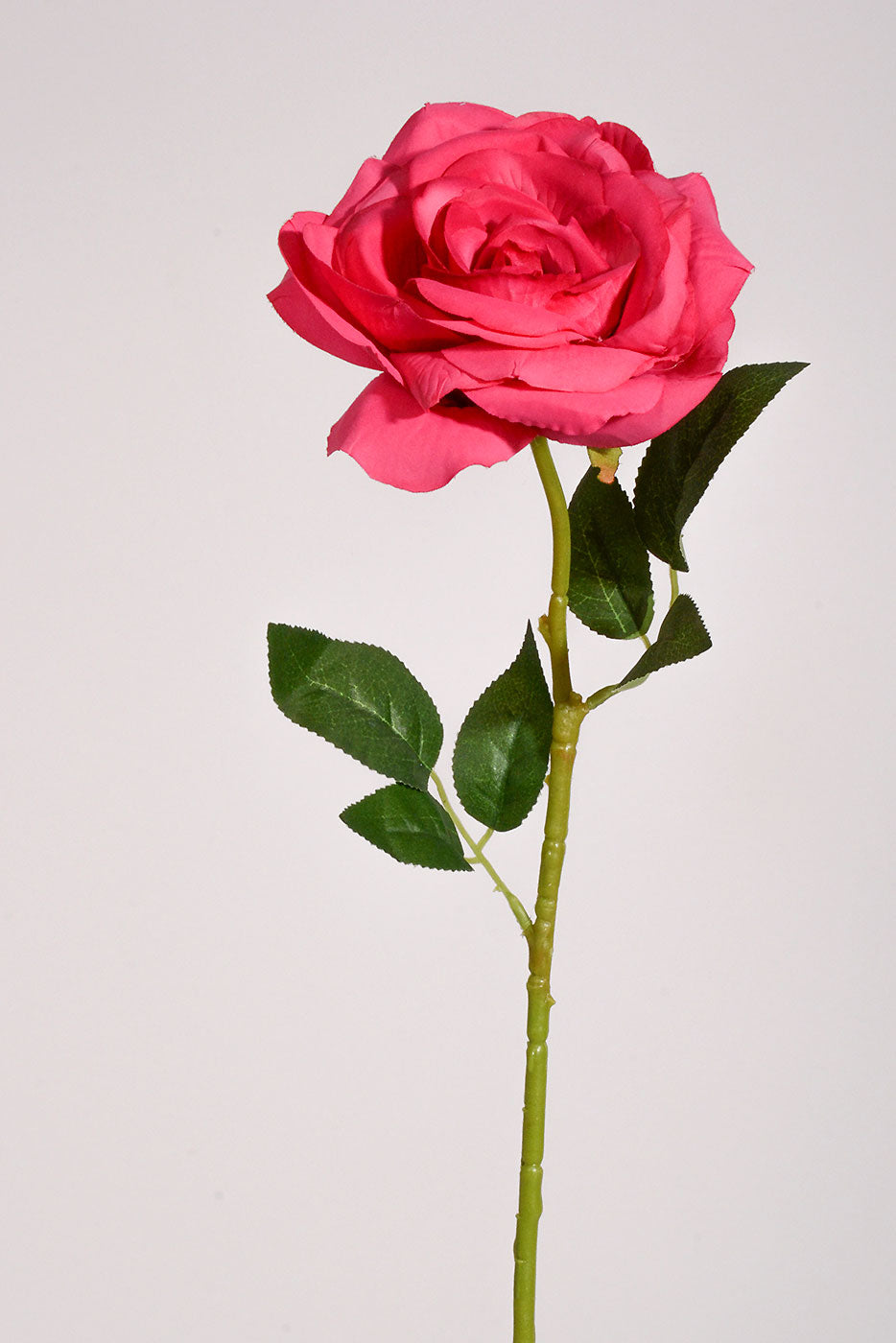 26" Silk Rose Spray Fuchsia