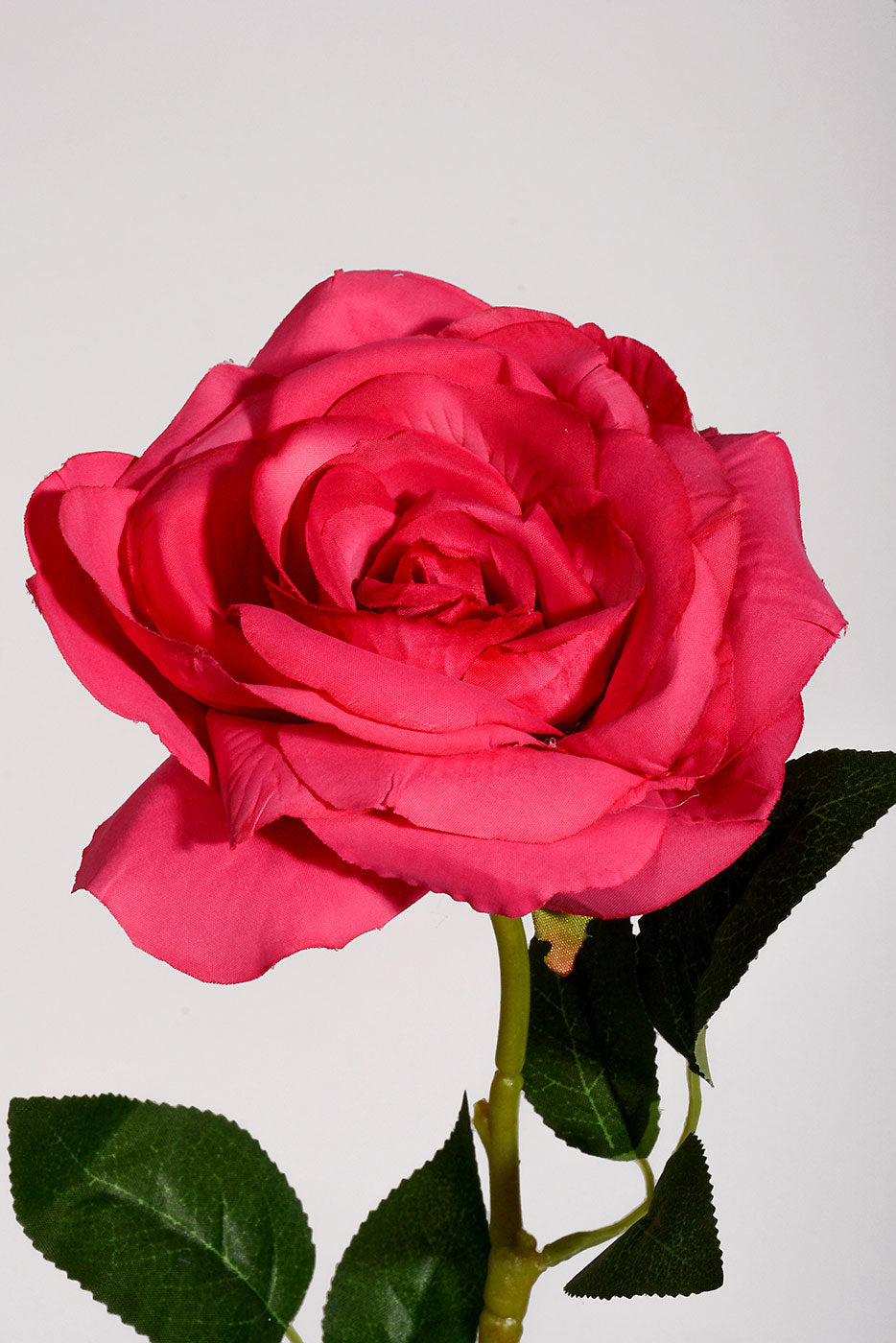 26" Silk Rose Spray Fuchsia