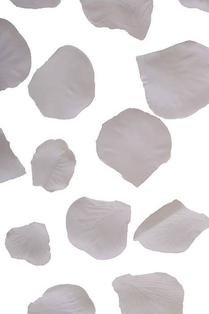 Silk Rose Petals White Pkg/500
