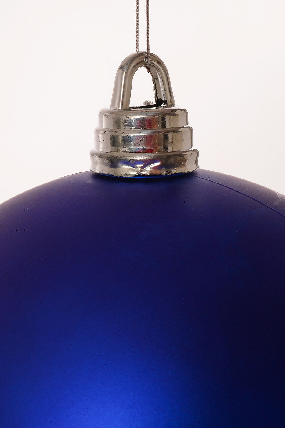 300MM Matte Plastic Ball Ornament Royal Blue