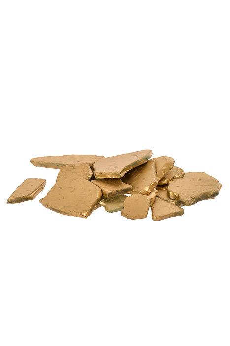 Painted Sea Glass Gold Pkg/5lb
