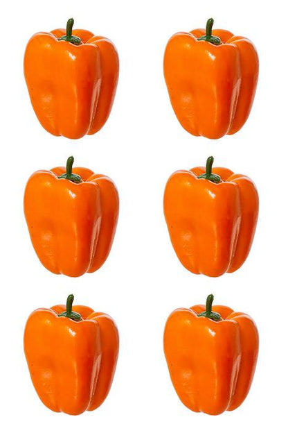4.5" Bell Pepper Orange Pkg/6