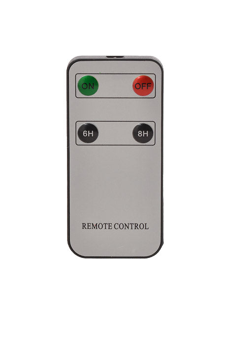 6" X 8" Glass Candle Cream