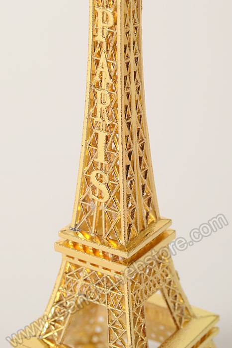6" Metal Eiffel Tower Gold