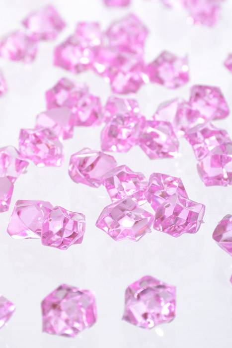 Small Acrylic Cube Rose Pkg/1lb