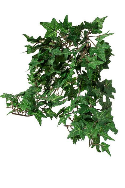 14" Mini Ivy Hanging Bush Green