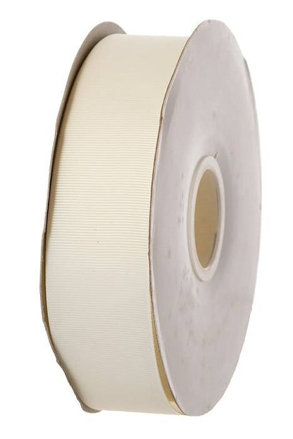 Grosgrain Ribbon Antique White