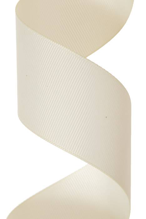 Grosgrain Ribbon Antique White