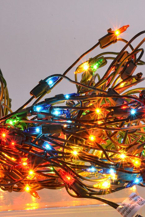 4Ft X 6Ft 150 Lights Net Lites Green/Wire Multi