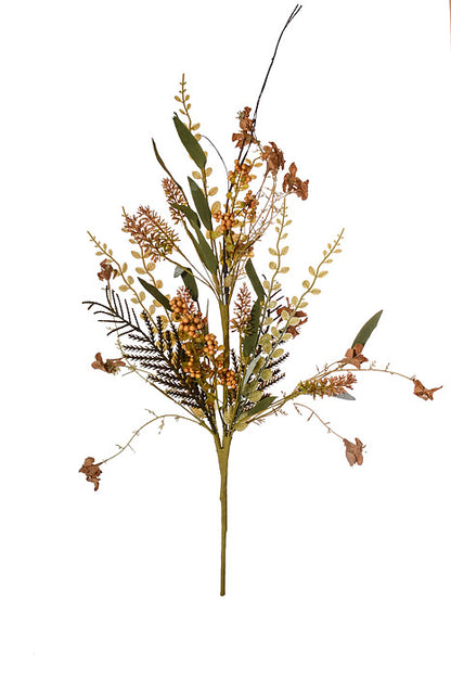 24" Lavender Berry Spray Beige