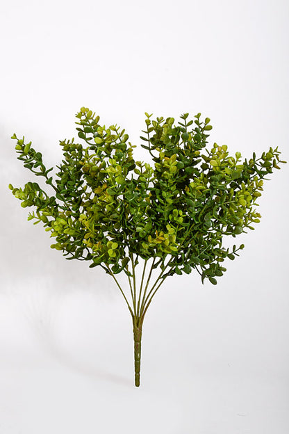 16" Plastic Eucalyptus Green