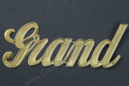 1.5" Large Paper "grand" Gold Pkg/10