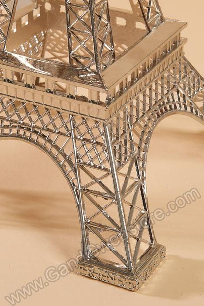 15" Metal Eiffel Tower Silver