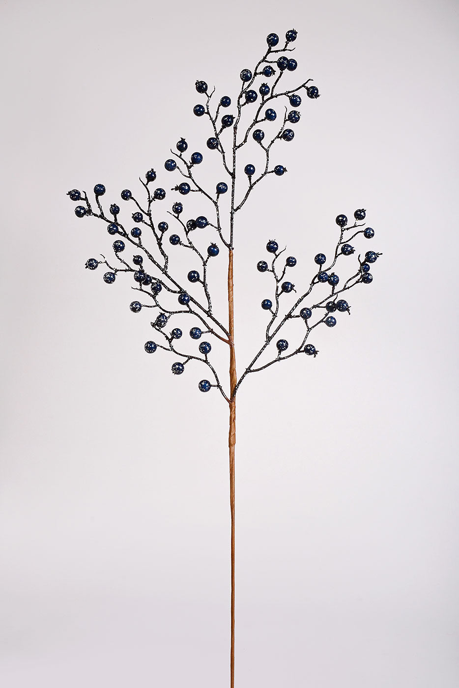 26&quot; Mini Glitter Blueberry Spray Dark Blue