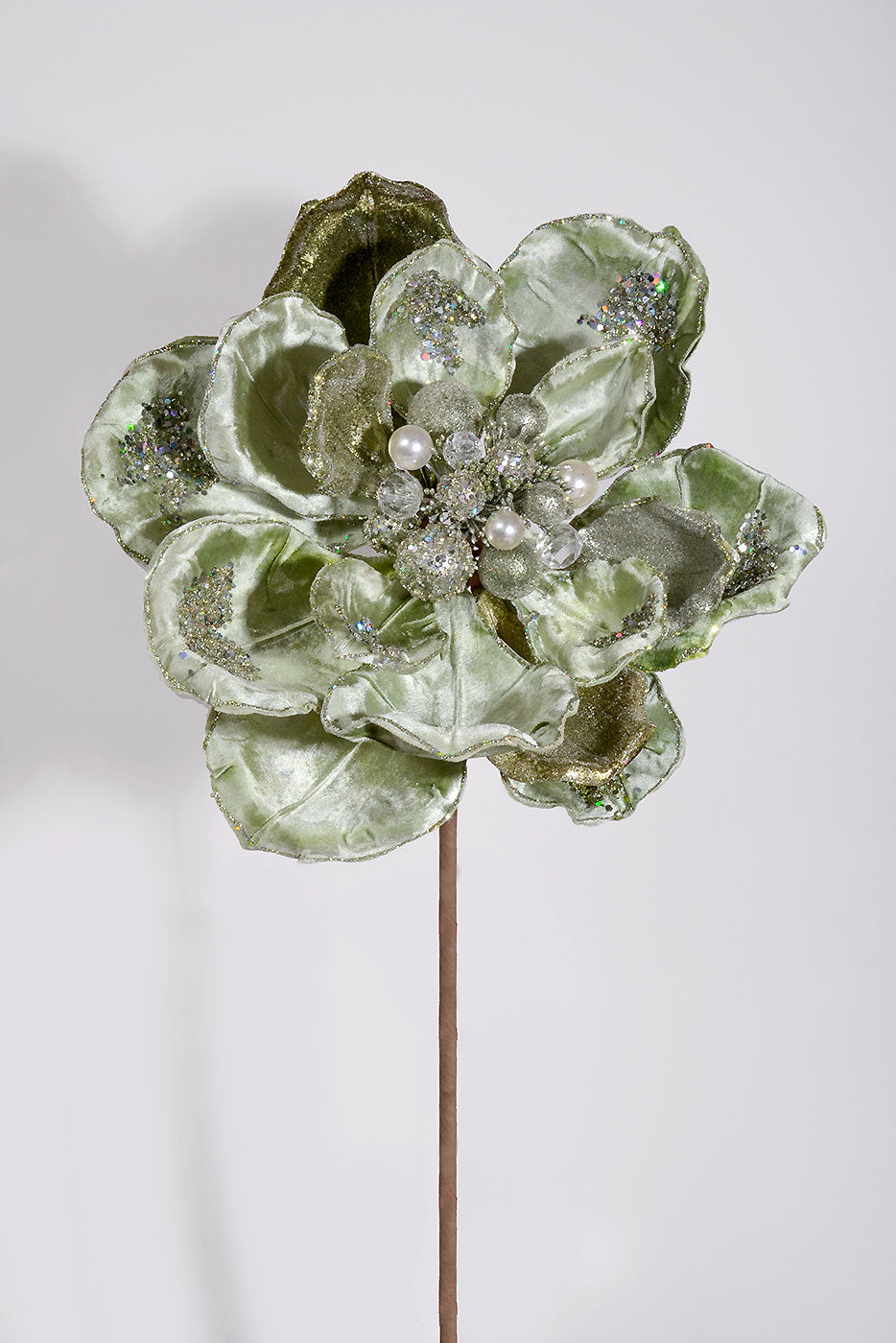 30" Grande Glamour Magnolia Stem Mint Green