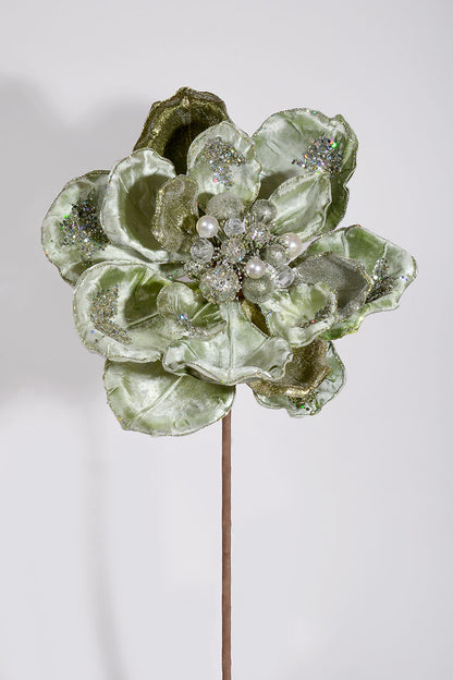 30" Grande Glamour Magnolia Stem Mint Green