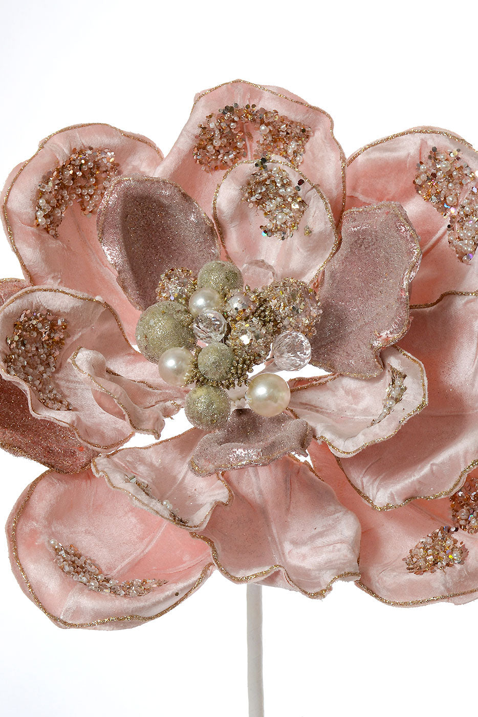 30" Grande Glamour Magnolia Stem Blush Pink