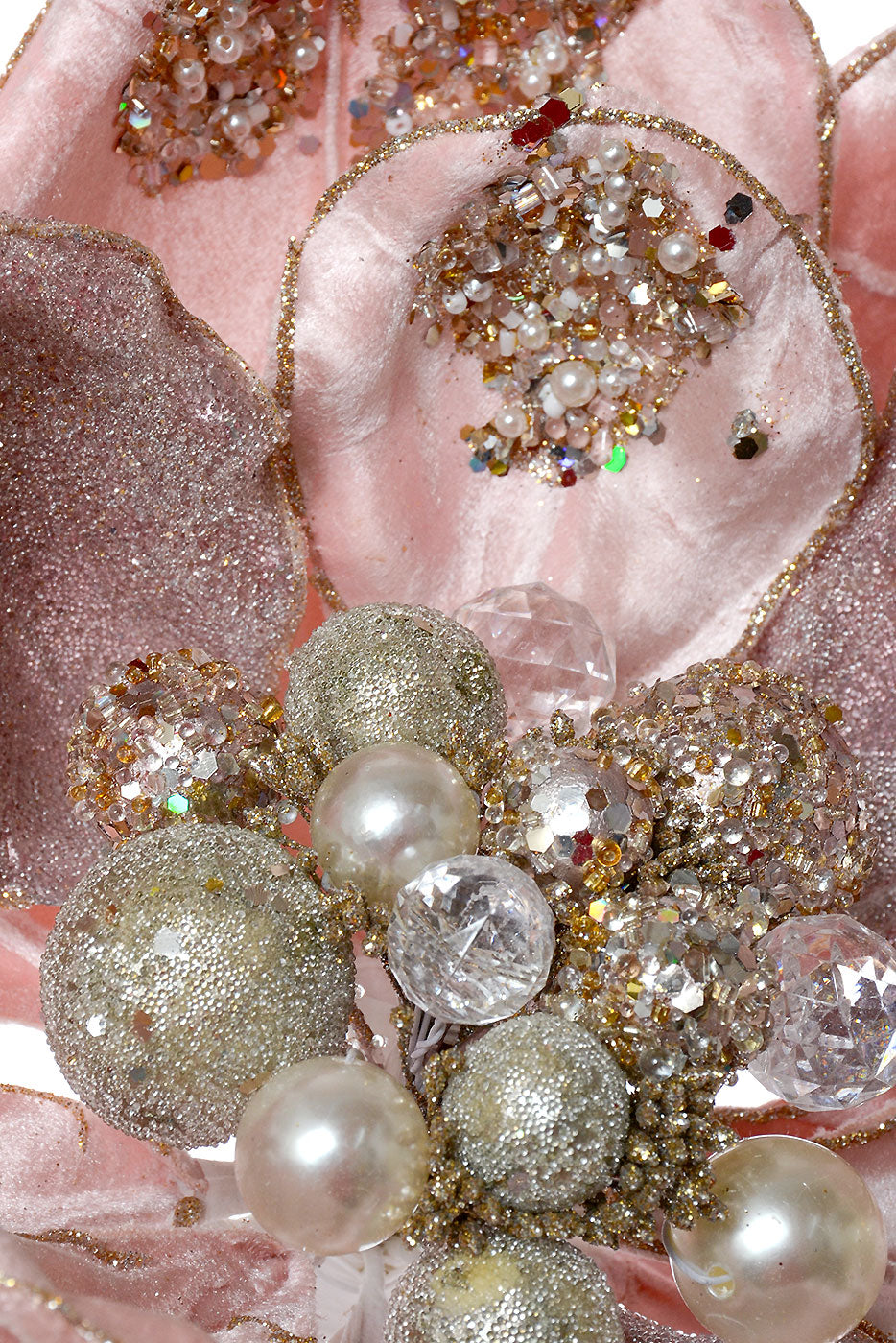 30" Grande Glamour Magnolia Stem Blush Pink