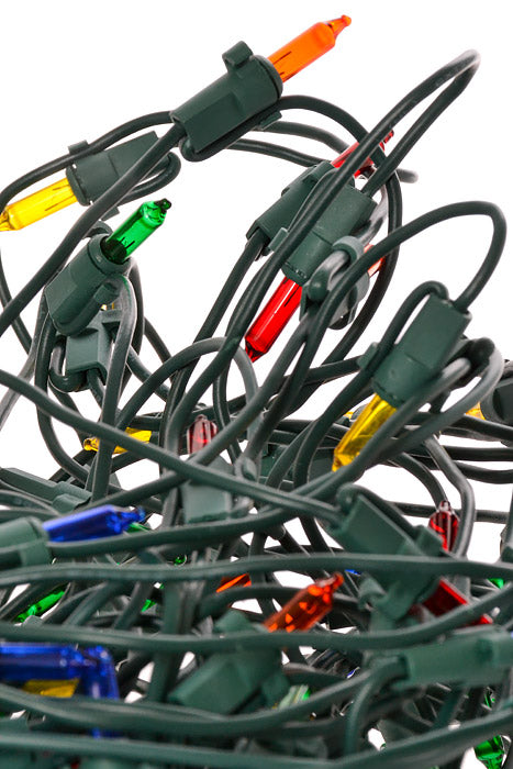 4Ft X 6Ft 150 Lights Net Lites Green/Wire Multi