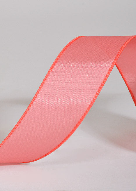 1.5" X 50Yds Wired Taffeta Ribbon Watermelon