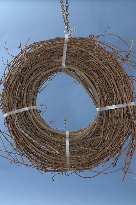 15-17ft Natural Grape Vine Garland Brown