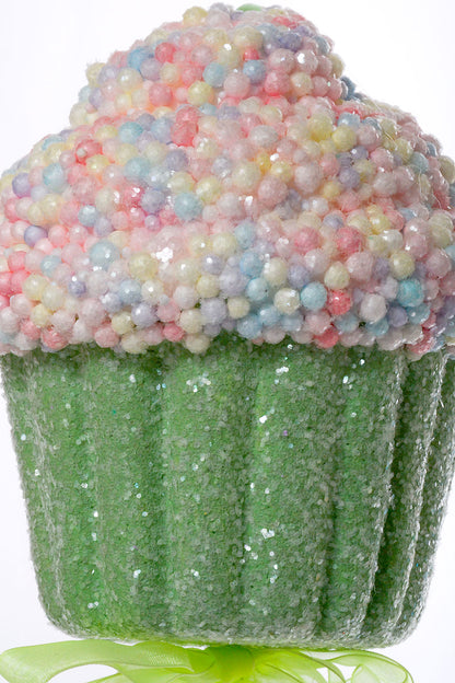21" Cupcake Spray Green