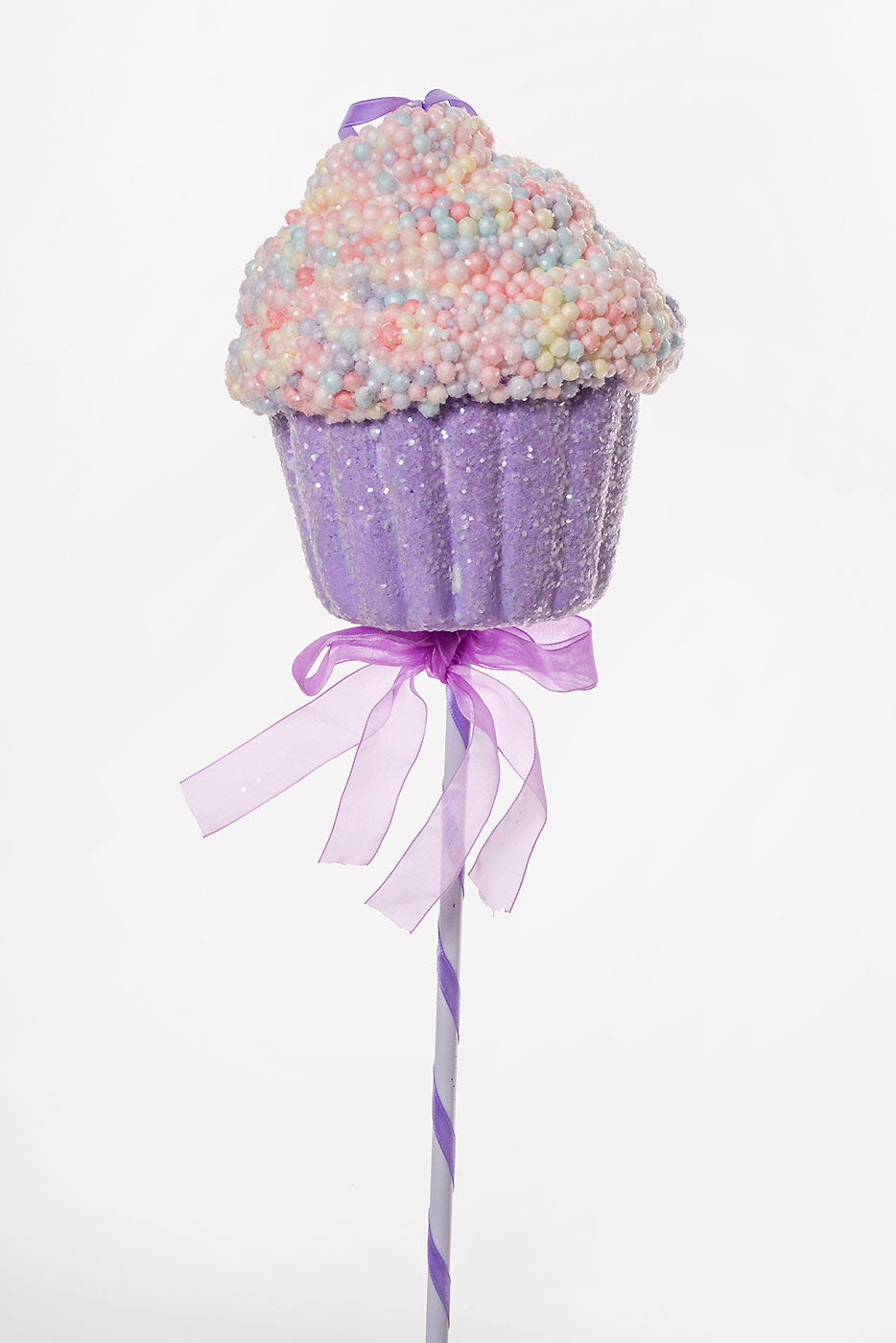 21" Cupcake Spray Lavender