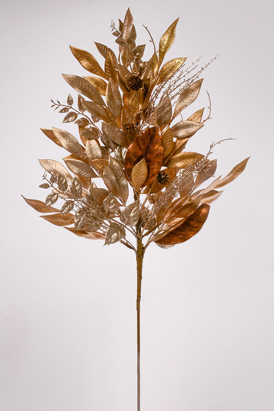 32" Mixed Gold Foliage Spray