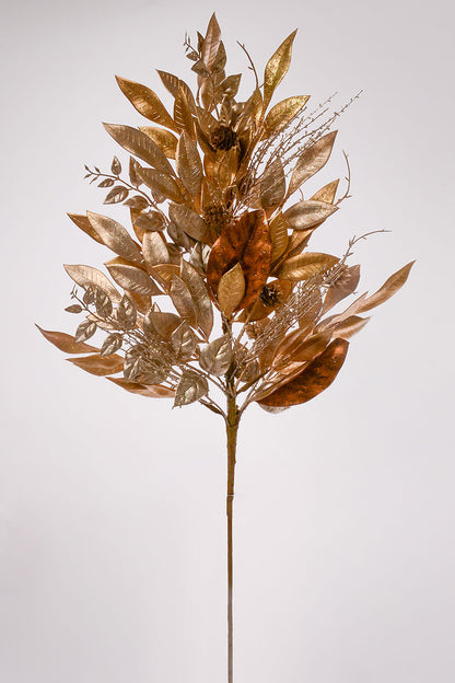 32" Mixed Gold Foliage Spray