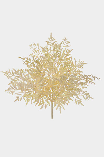 20" Fern Bush Cream