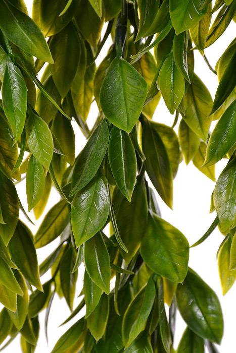 25.5" Flaming Grass Hanging Bush Green