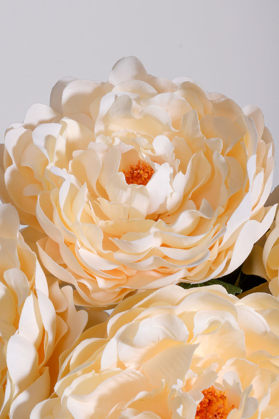 19" Silk Peony Bush Beige