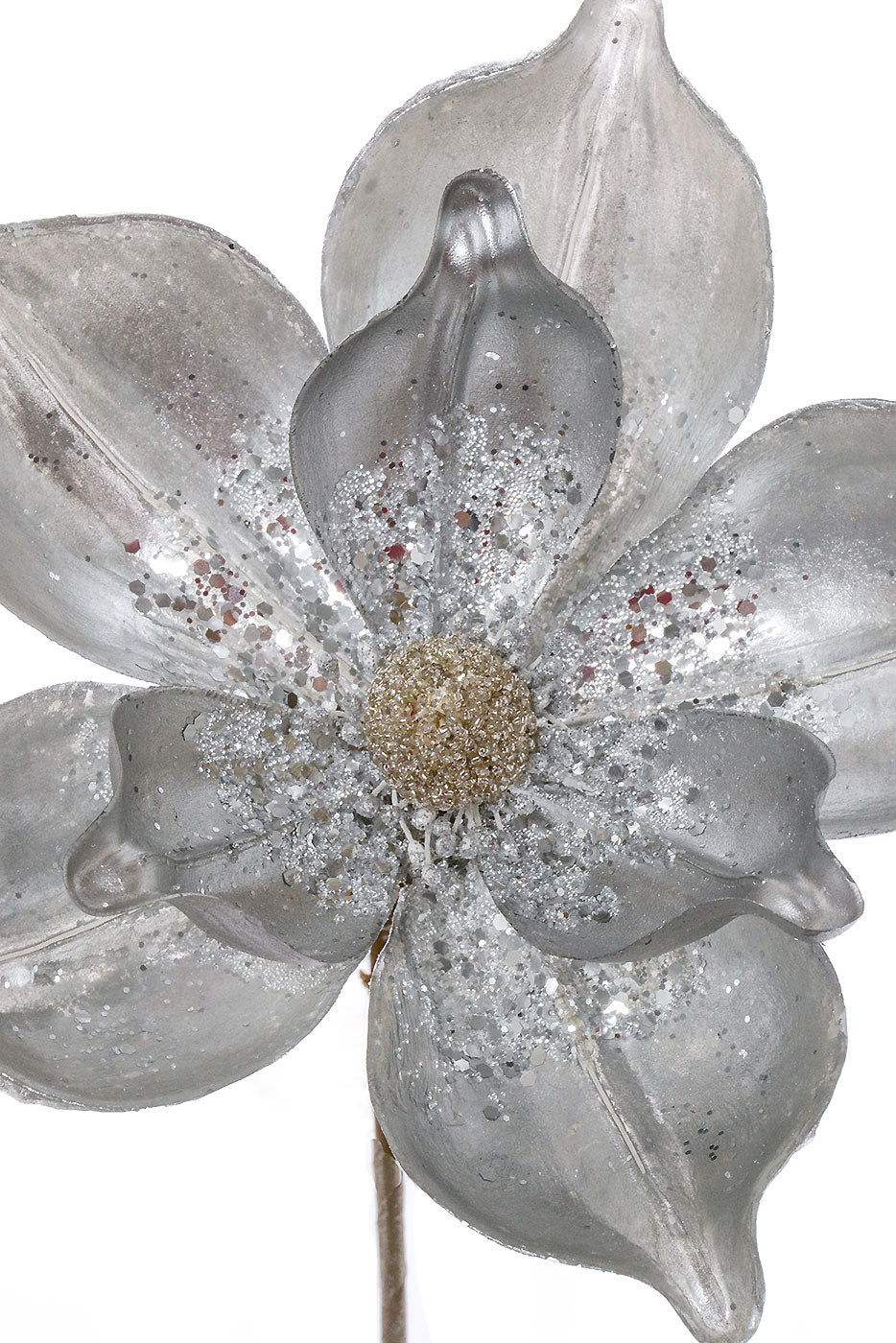 23" Magnolia Stem Silver
