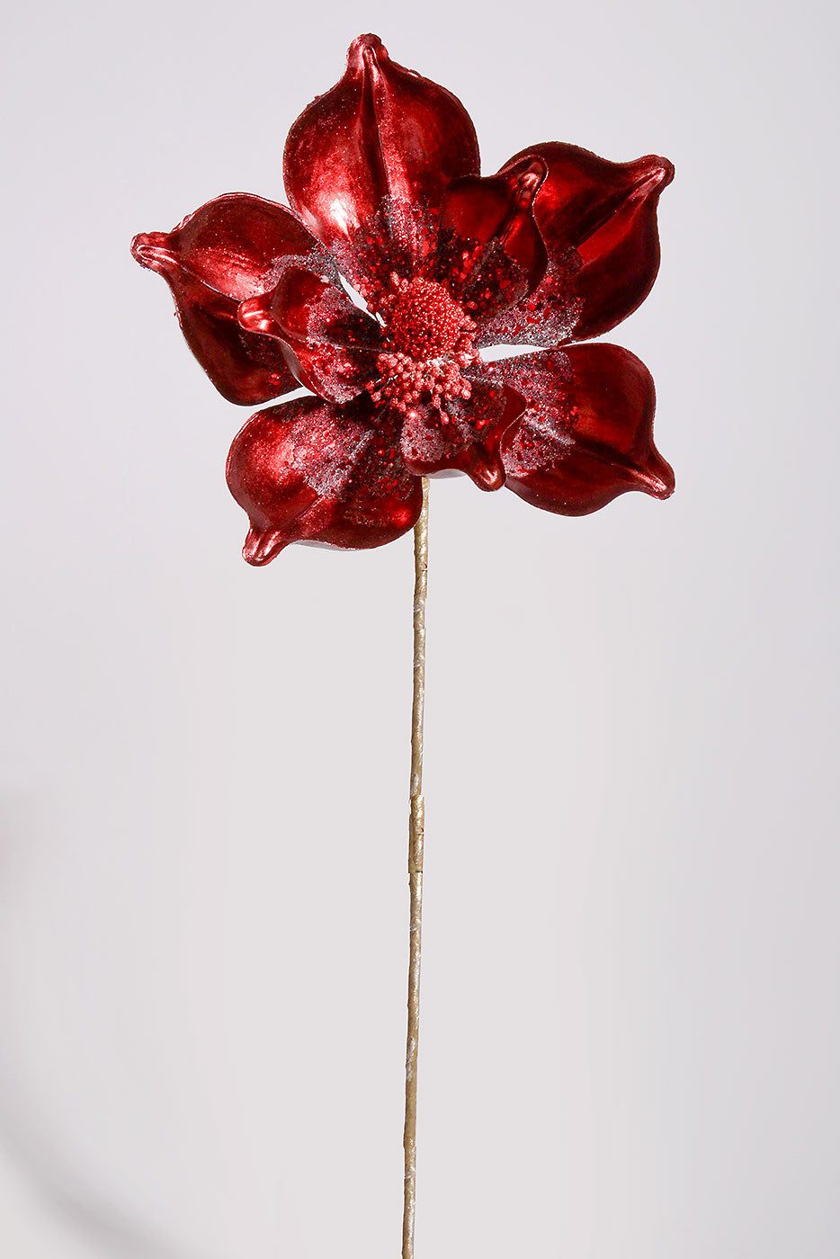 23" Magnolia Stem Burgundy