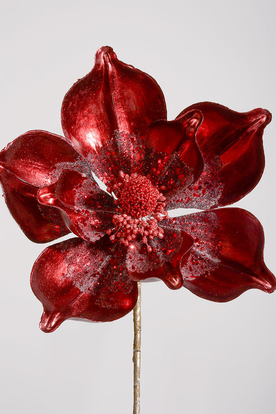 23" Magnolia Stem Burgundy