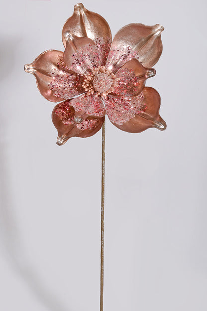23" Magnolia Stem Blush Pink
