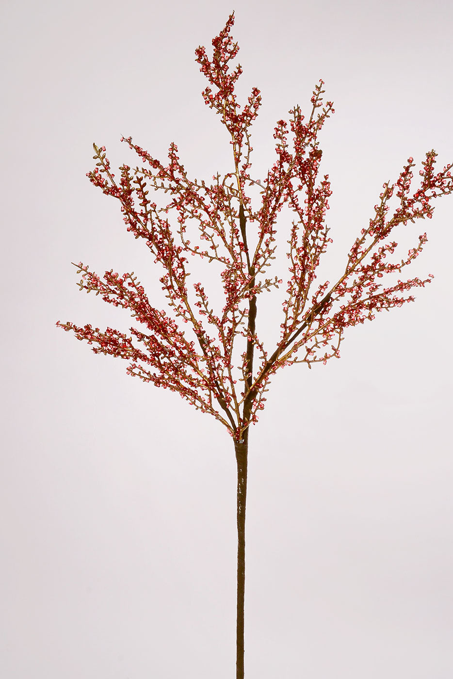 29" Iced Twig Spray Red/Gold