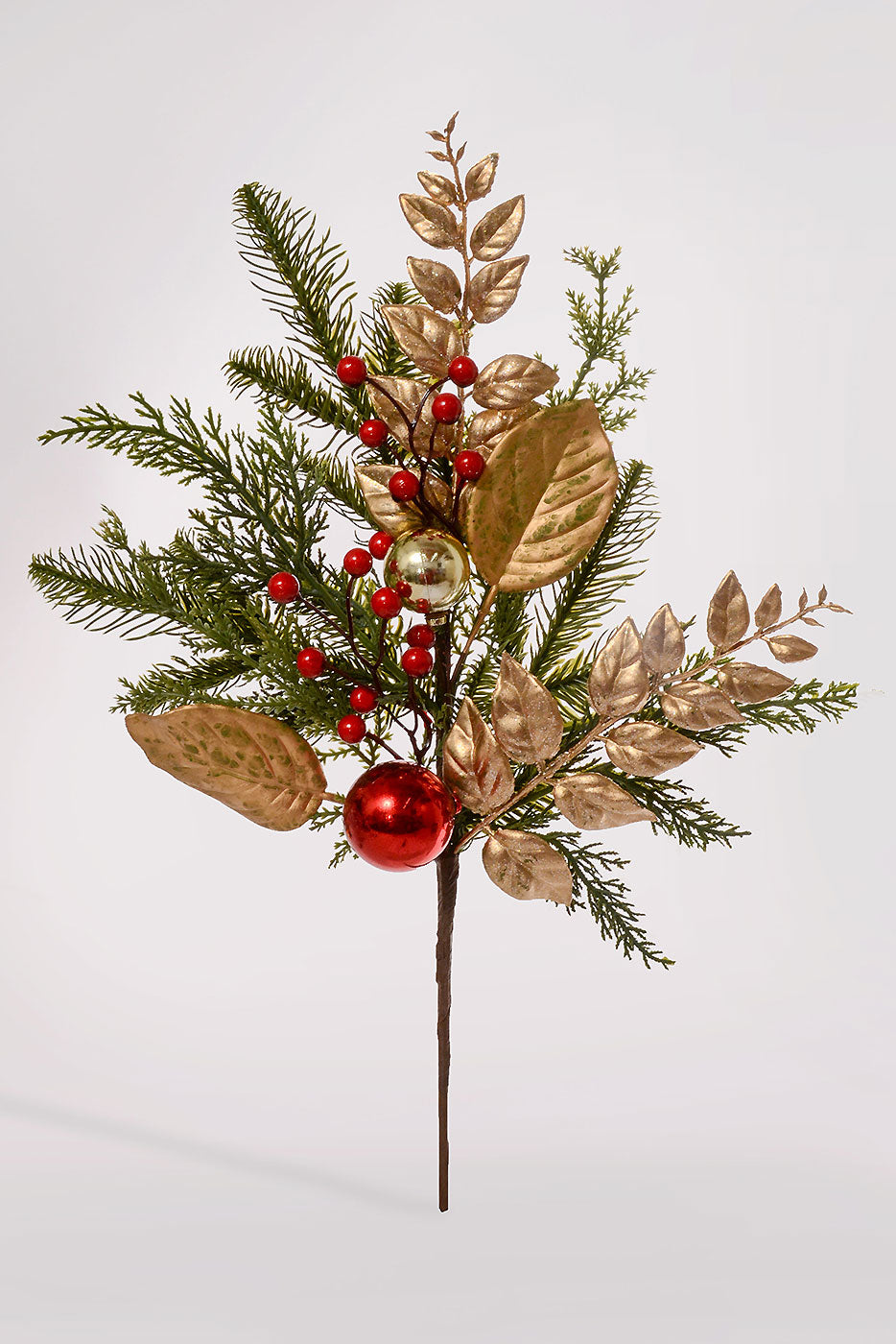 20" Mixed Cedar Berry Ball Spray