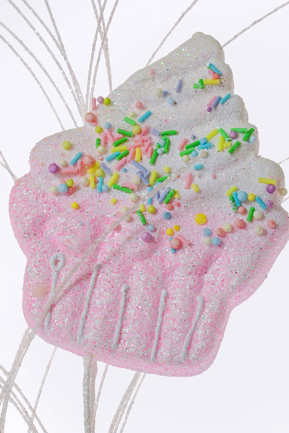 37" Pastel Cupcake Spray